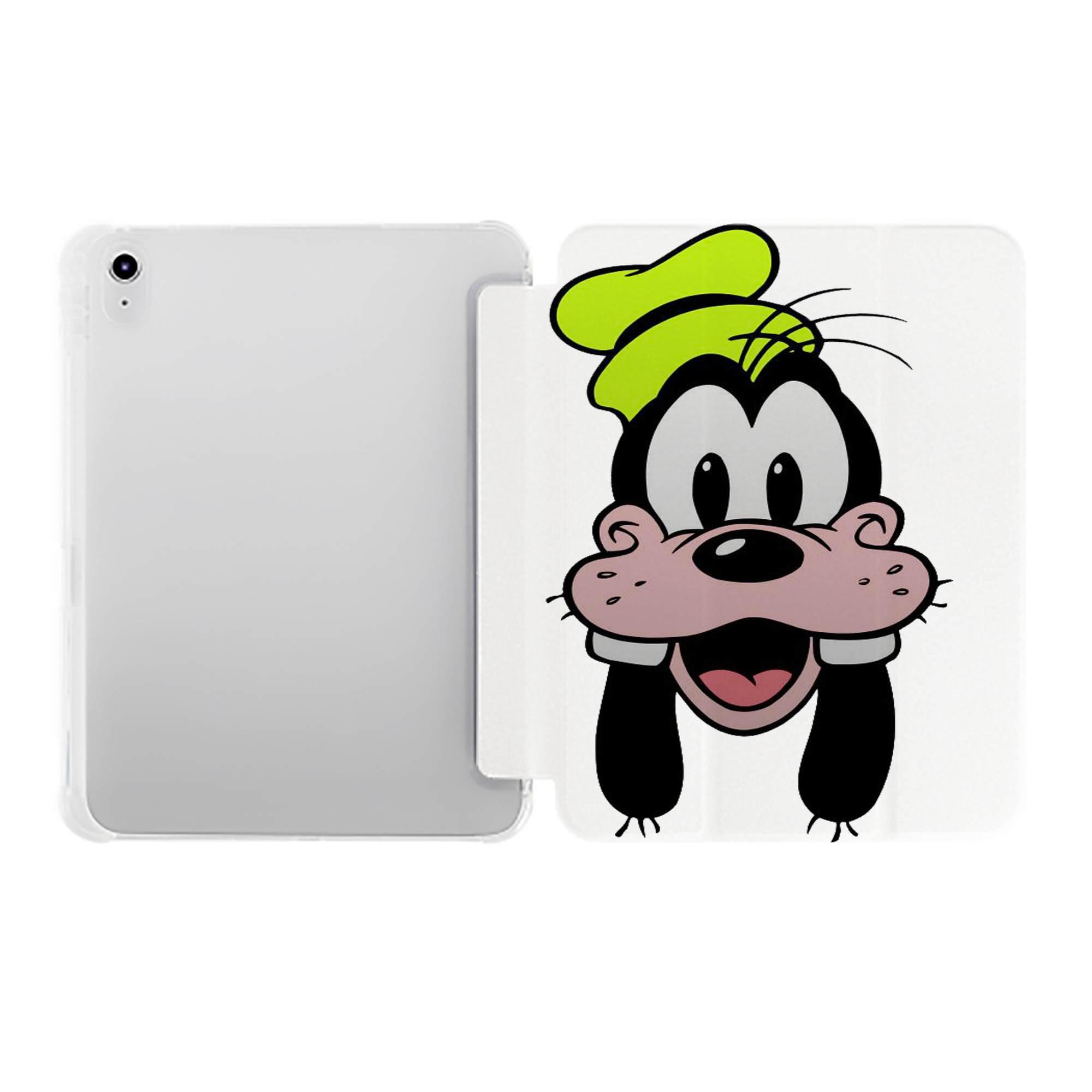 （画像用） ミッキーマウス Mickey Mouse IPad ケース ペン収納付き 三つ折りスタンド PUレザー×シリコン 対応機種9.5/10.5/10.9インチ